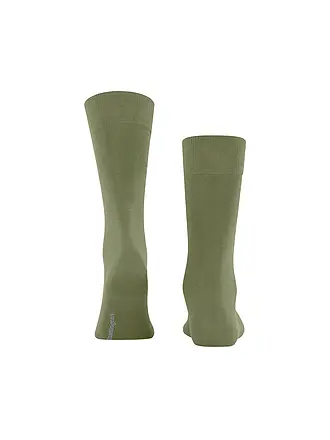 BURLINGTON | Chaussettes homme DUBLIN SO 40-46 noir | hellgrün